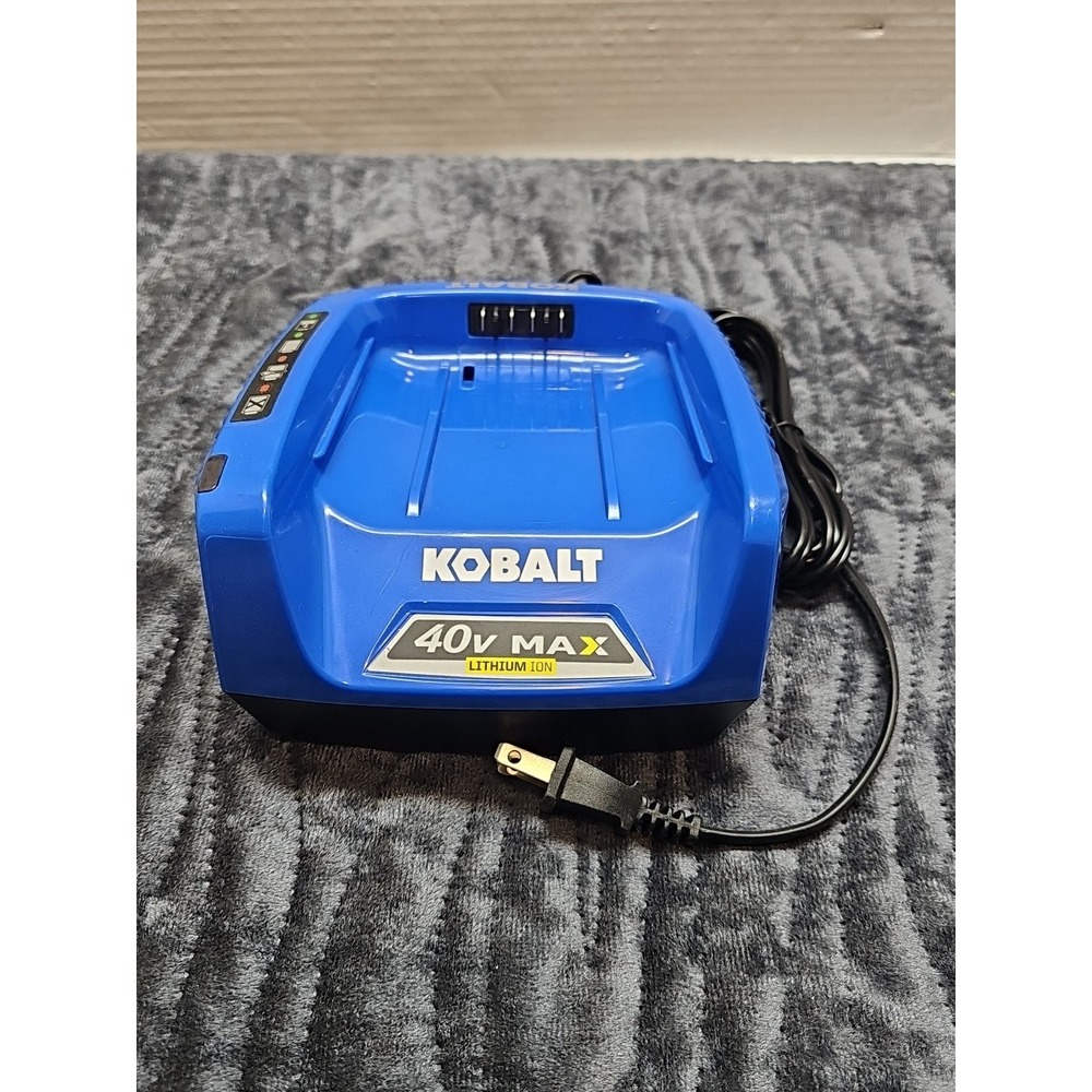 Kobalt 40V Max Lithium Ion Battery Charger Only KRC 60-06 Power Tool Accessory.